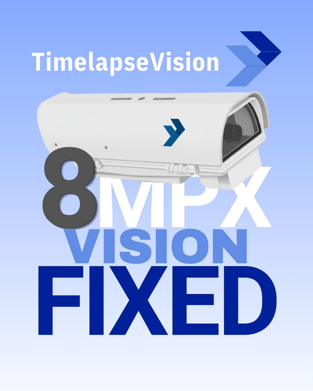 Telecamera time lapse TimelapseVision Fixed 8MPX