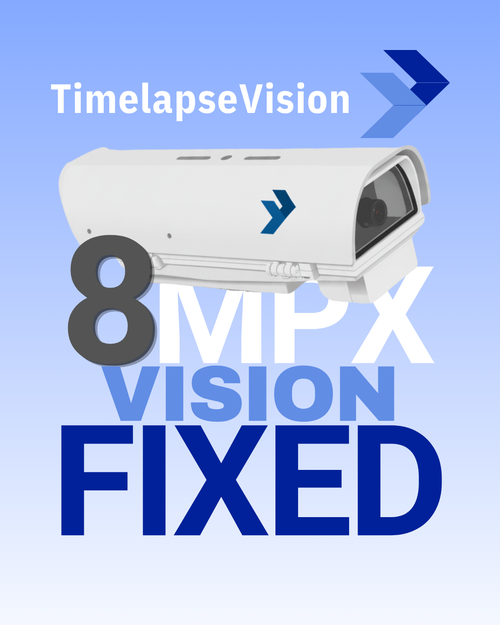 Telecamera time lapse TimelapseVision Fixed 8MPX