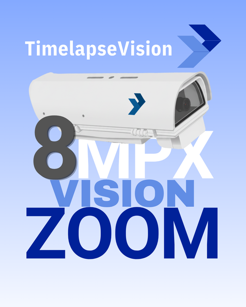 Telecamera time lapse TimelapseVision Zoom 8MPX