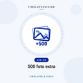 500 foto extra — TimelapseVision