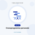 Cronoprogramma personale — TimelapseVision