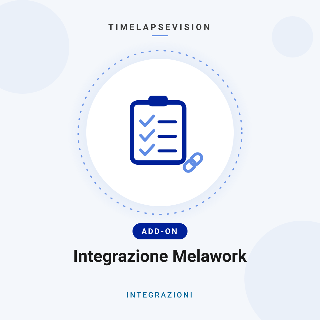 Integrazione Melawork — TimelapseVision